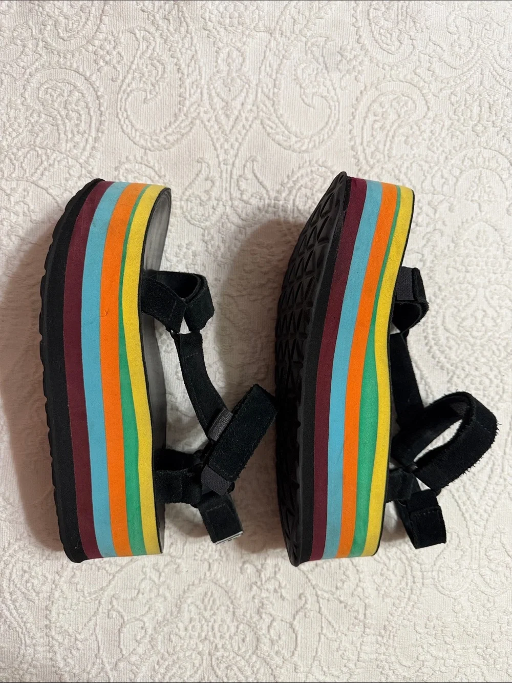 Teva black platform